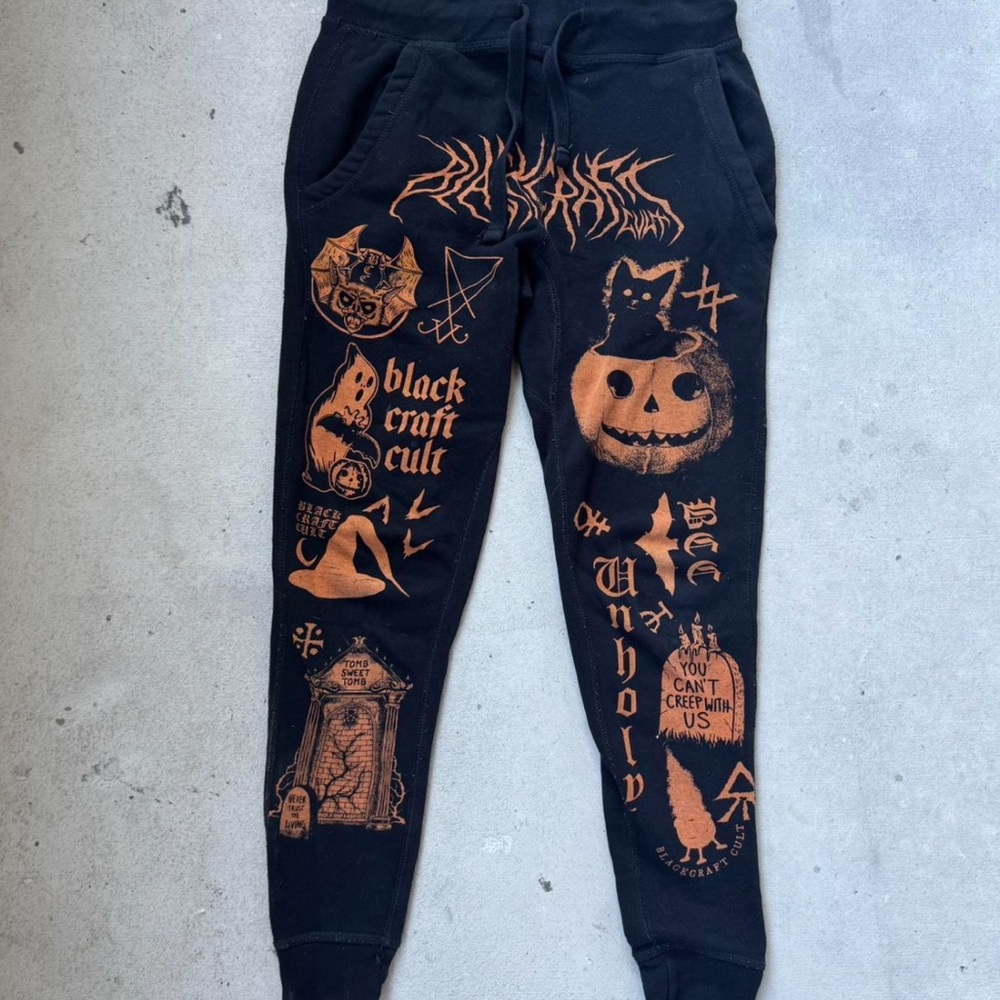 BLACK CRAFT CULT 
Halloween Jogger Sweatpants